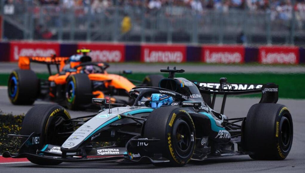 Russell vince la gara Sprint in Canada davanti a Norris e Antonelli. Scintille tra piloti Mercedes
