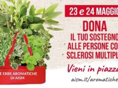 Settimana nazionale della sclerosi multipla, tornano le erbe aromatiche Aism in 500 piazze