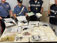 Arsenale e droga nei boschi: maxi blitz a Ivrea droga bosconero ivrea