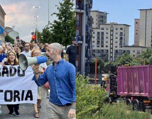 Borgo Vittoria, manifestare serve: sgomberato il Toxic Park toxic park borgo vittoria torino