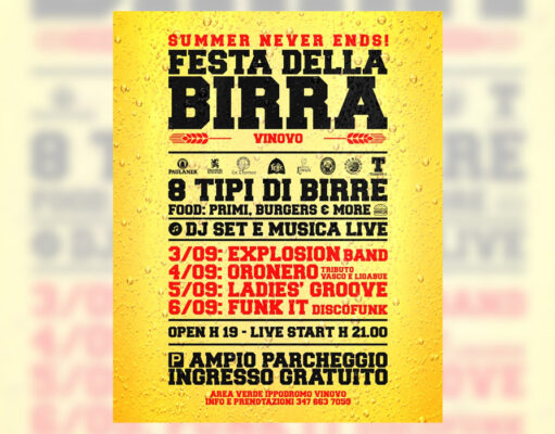 Festa della Birra a Vinovo, giovedì si parte: boom di attesa all’Ippodromo (e l’ingresso è gratis) festa birra vinovo