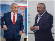 Elezioni in Israele, affluenza record: alle 14 è al 44,9%. Uomo armato di coltello minaccia leader dem Golan