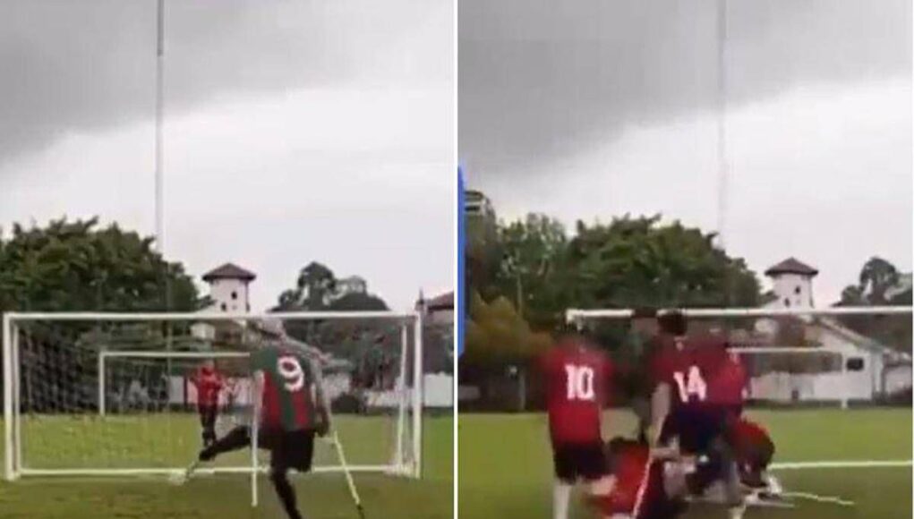Finale di calcio tra giocatori amputati, maxi-rissa a colpi di stampelle