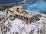 Germania, nuovo incendio al Nido dell’Aquila di Hitler: fermato un 33enne, danni per milioni