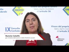 Lavoro, ex ministro Catalfo: “Garantire quanto previsto dall’articolo 36”