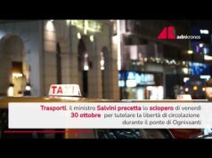 Salvini precetta lo sciopero del 30 ottobre, l’ordinanza – Video