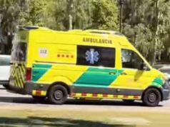 Spagna, bus precipita per 20 metri: 41 feriti, la metà sono gravi