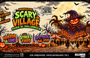 Halloween Torino 2026 a Mondojuve: food truck, sconti e una lotteria da non perdere halloween mondojuve nichelino